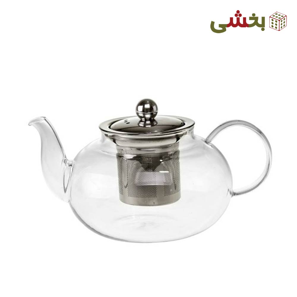 قوری پیرکس 600 میلیلیتر صافی استیل