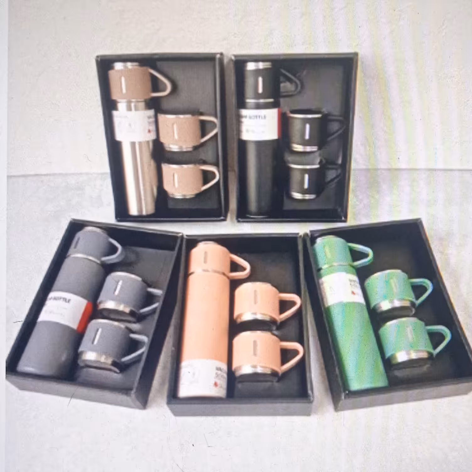 فلاکس سه فنجان جنس اصلی کادویی 500 میل