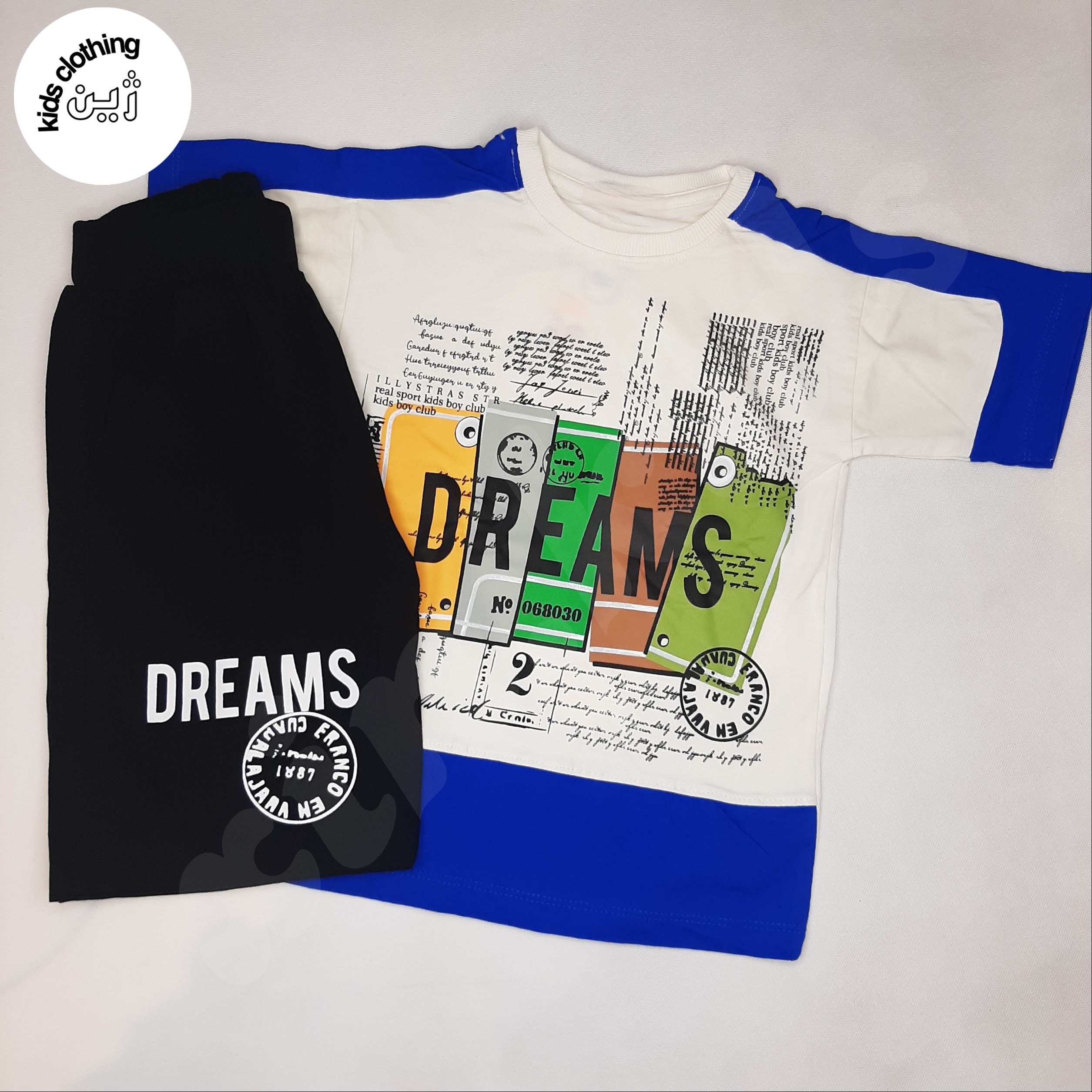 ست تیشرت شلوارک dreams