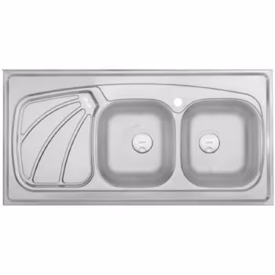 سینک ظرفشویی روکار نیمه فانتزی مدل DS3410-120 (DS 730) درسا