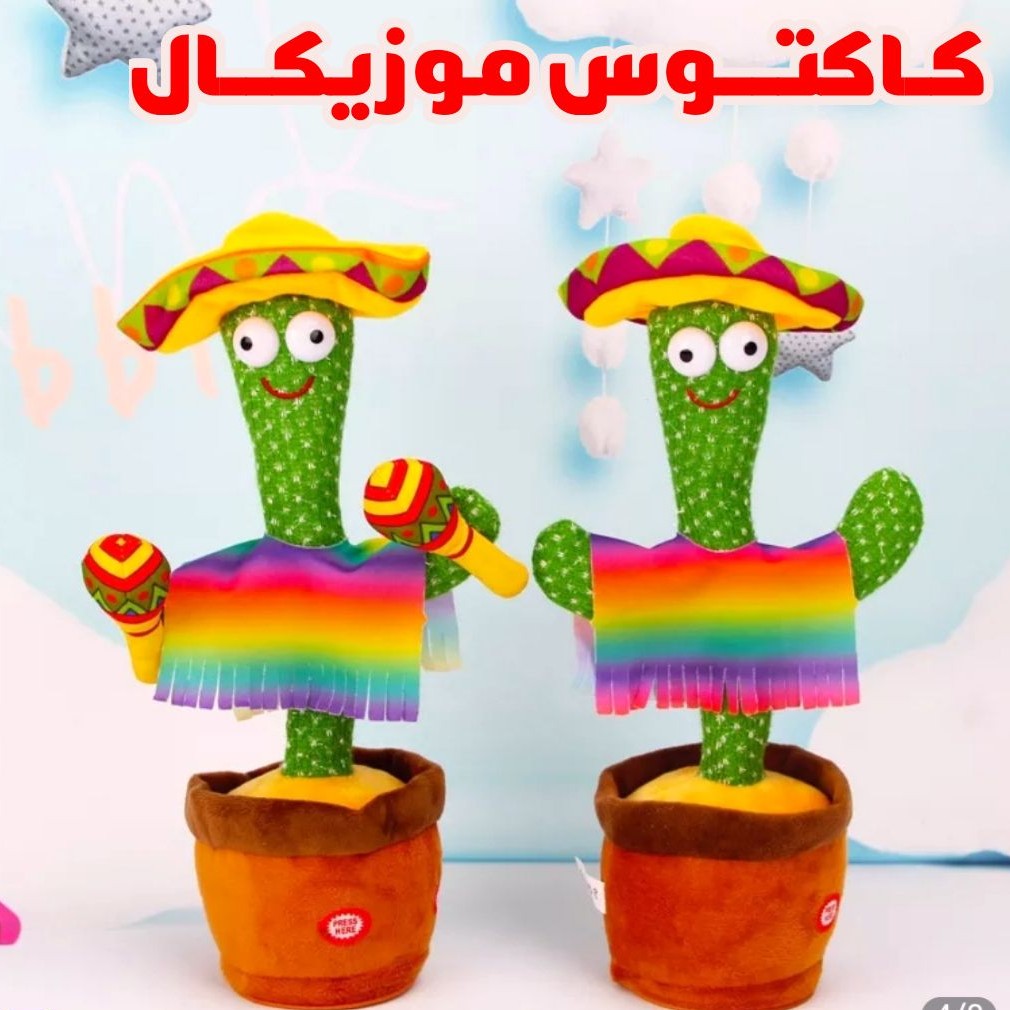 کاکتوس سخنگو و موزیکال شارژی
