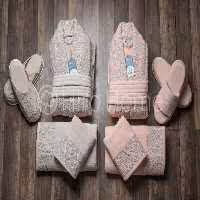 سرویس حوله عروس و داماد 10تیکه hiro