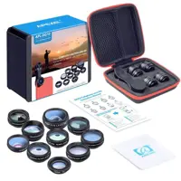 پک لنز موبایل10 عددی اپکسل مدل APLDG10 برند APEXEL 10 IN 1