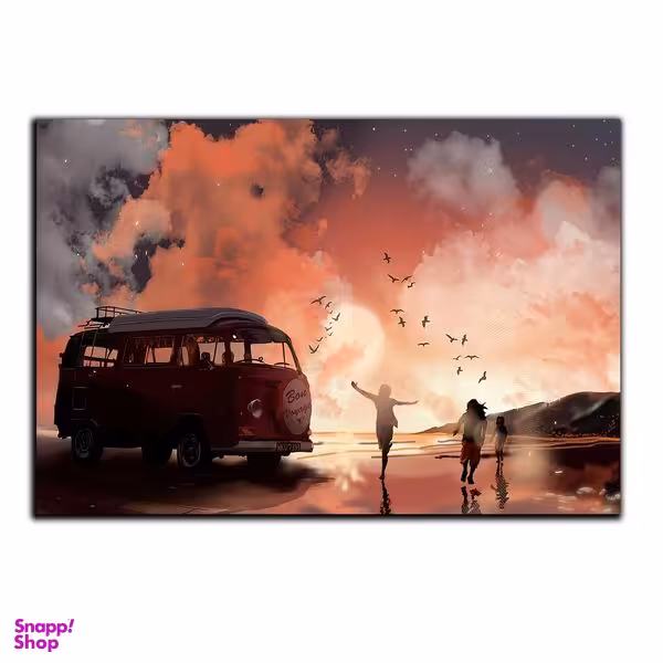 تابلو شاسی بکلیت طرح ماشین ون و سفر مدل SH-S5631