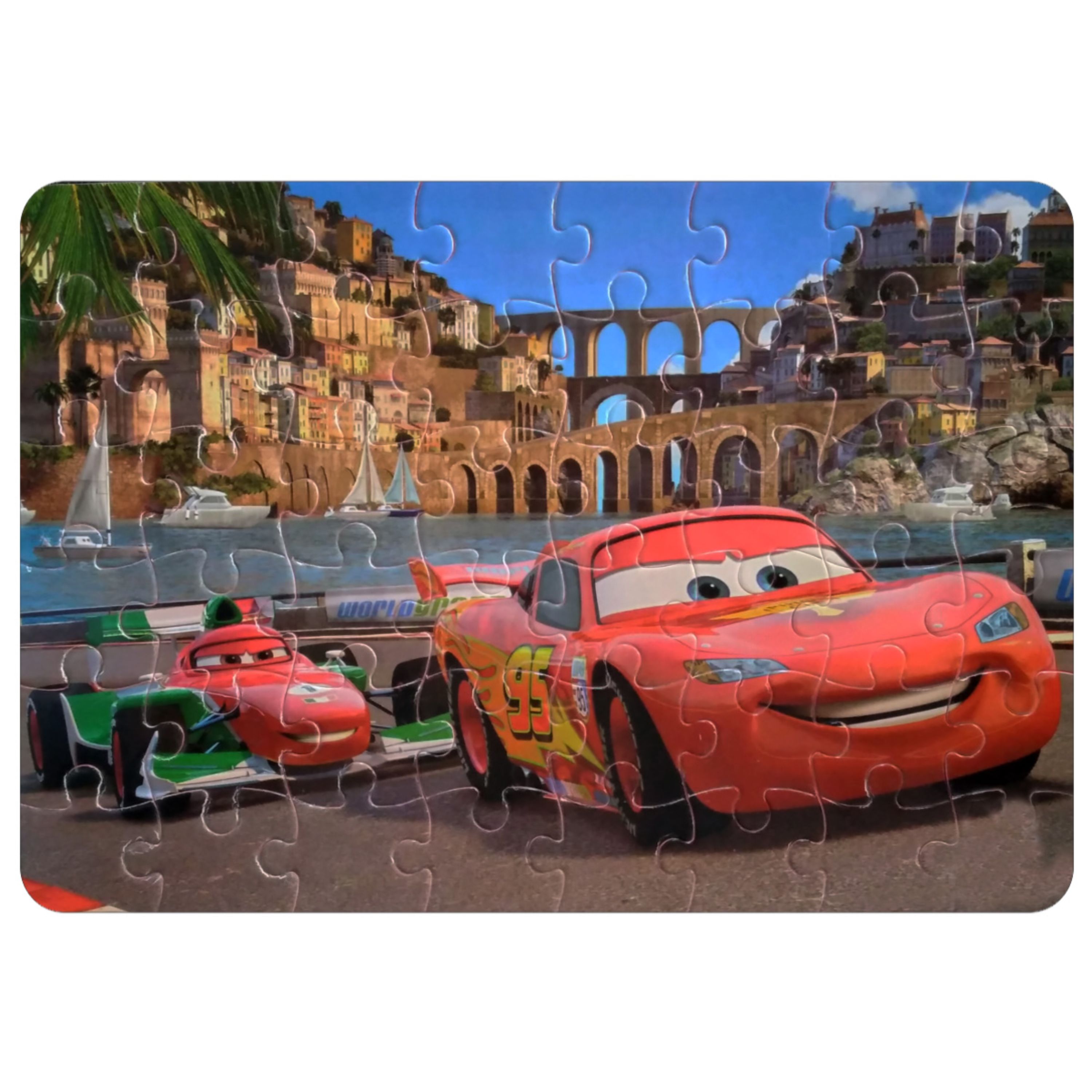 پازل مک کویین 48  تکه فومی سایز A4