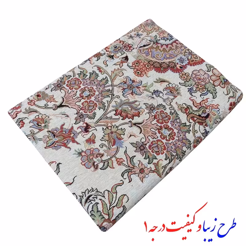 روفرشی با کیفیت و ضخیم طرح بسیار زیبای طرح فرش سایز  9 متری روی فرش خیلی کم سر می خورد