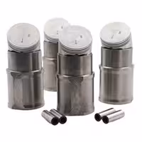 بوش پیستون دینا پارت همراه با گژن پین مناسب پژو 206 تیپ 2 کد 1602091