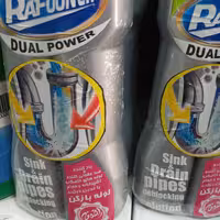 لوله بازکن دوقلو ضدعفونی کننده لوله فاضلاب آشپزخانه.حمام