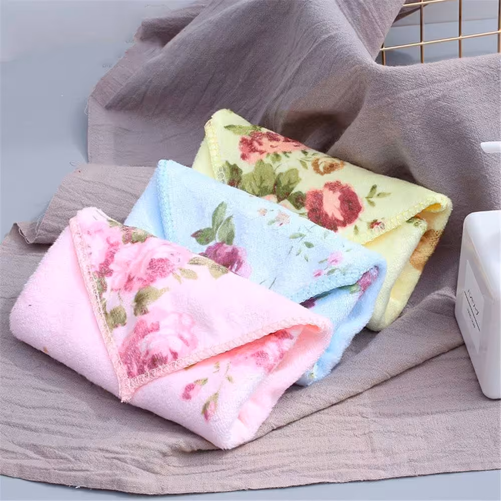 دستمال حوله ای طرح دار