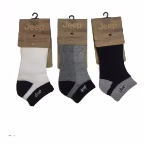 جوراب 3 عددی ساق کوتاه مارک جیپ
