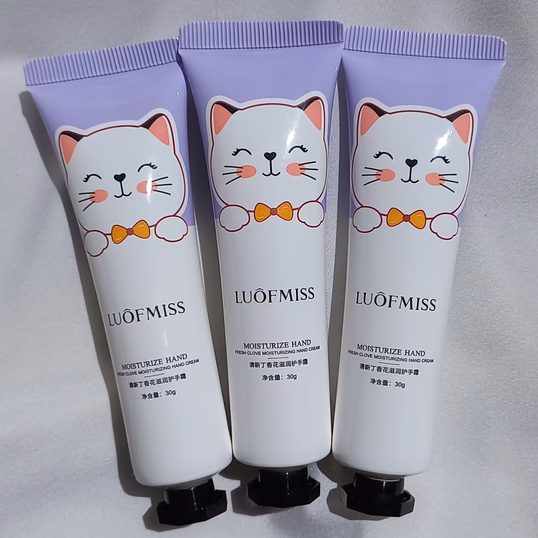 کرم مرطوب کننده دست و صورت لاف میس بنفش