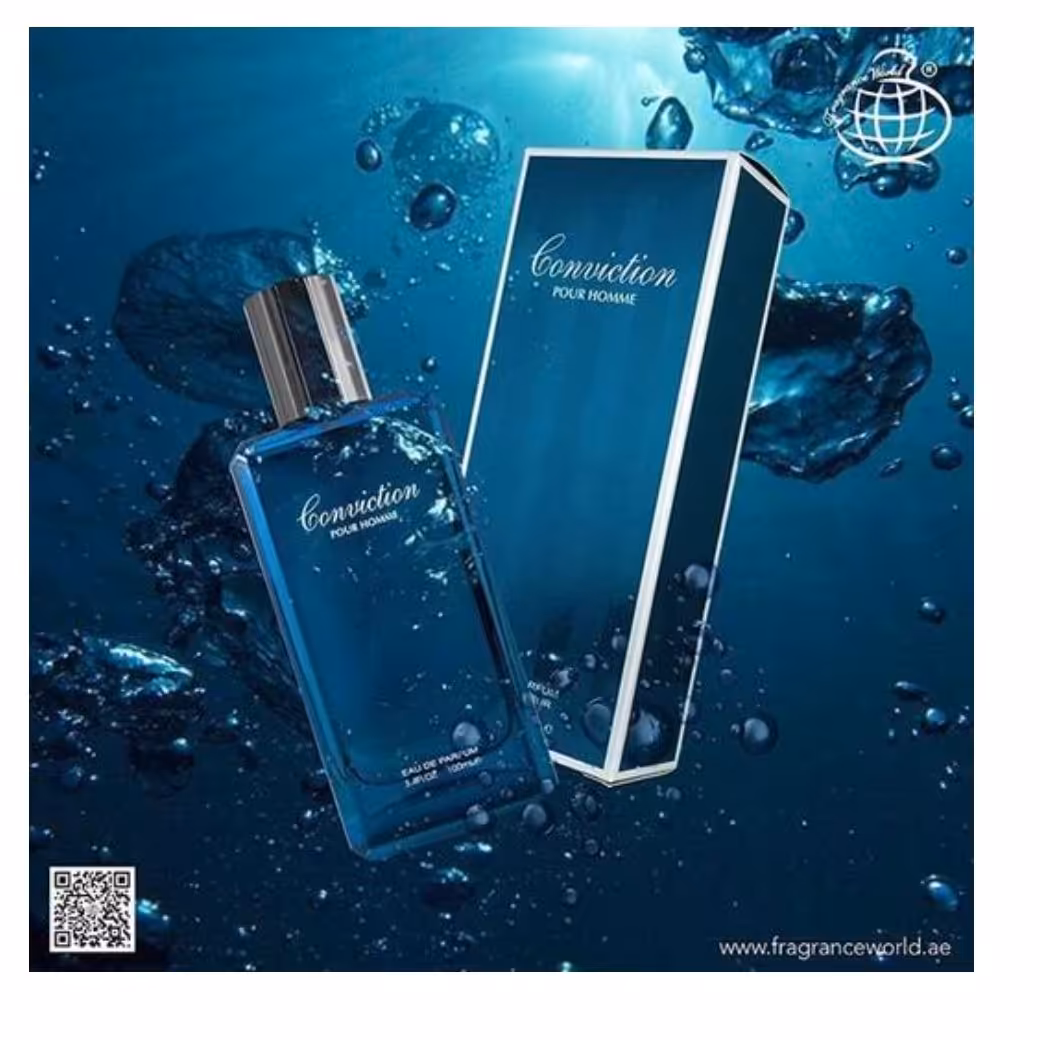 عطر ادکلن مردانه دیویدوف کول واتر فراگرنس ورد کانویکشن (Fragrance World Davidoff Cool Water)