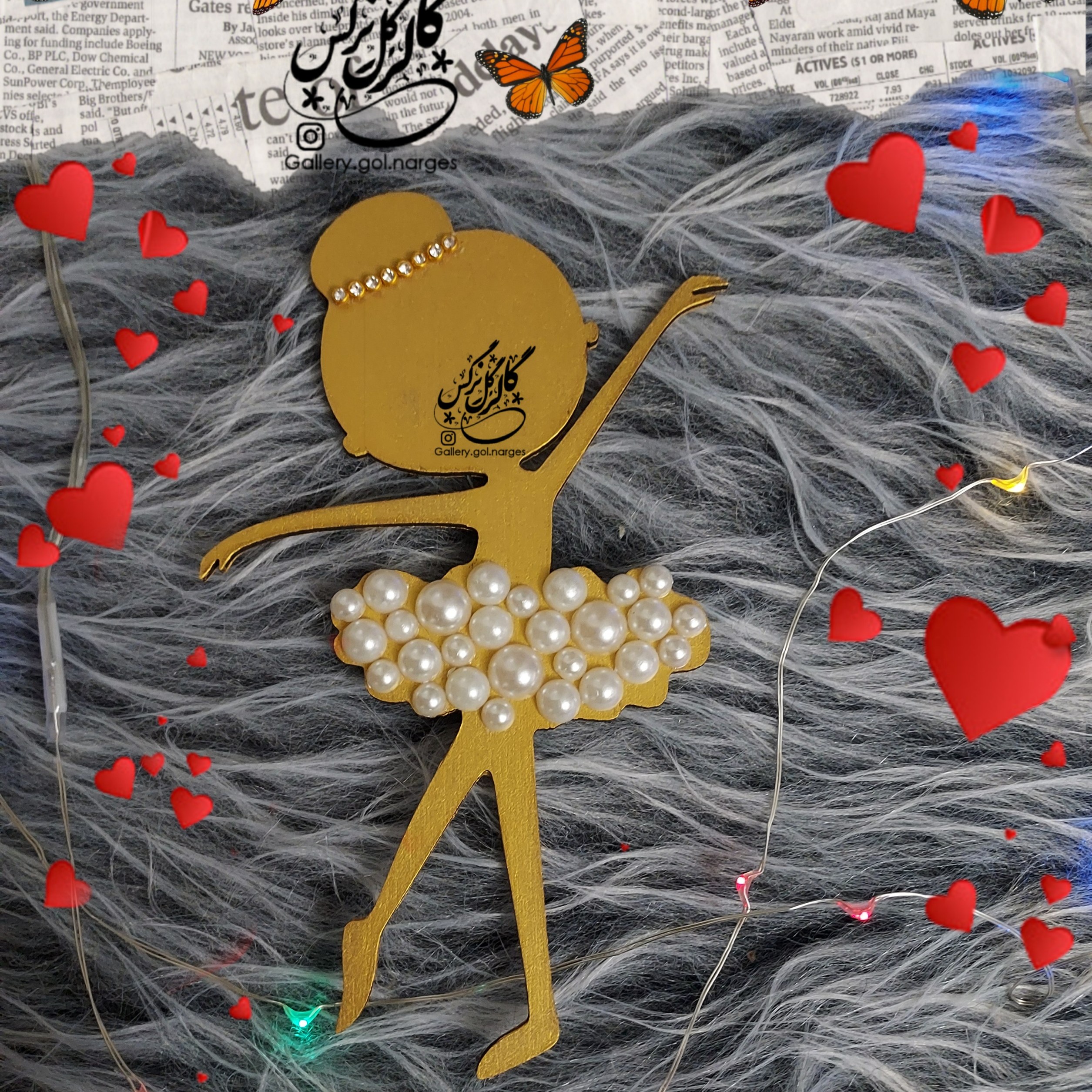 مجموعه آویز بالرین ها 