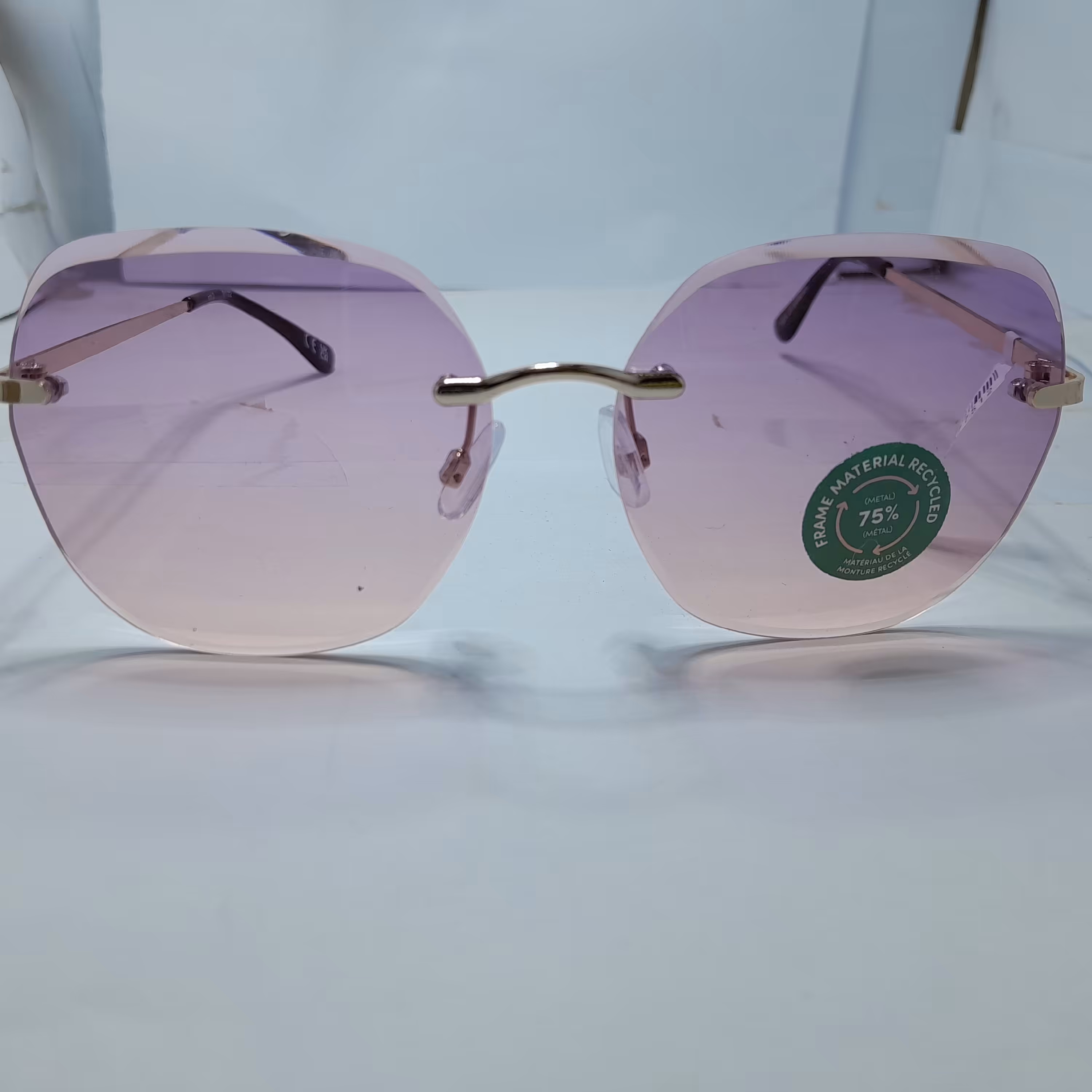 عینک آفتابی زنانه مجلسی برند اکسسوری شناسنامه دار کد 98765