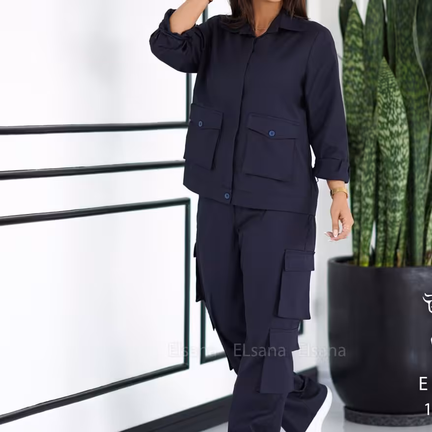 ست کت و شلوار کتان ویسکوز یقه مردانه قد 64 قد شلوار 105 از 36 تا 46