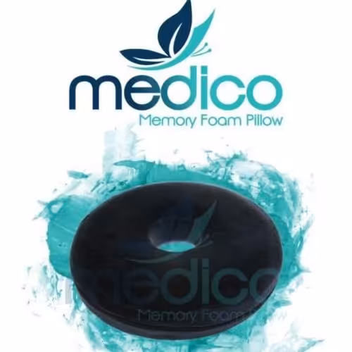 ایرینگ ( نشیمنگاه )  مموری فوم مارک مدیکو رنگ طوسی مشکی زرشکی  با 5 سال گارانتی 