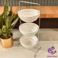 سبد سیب زمینی و پیاز 3 طبقه لیمون