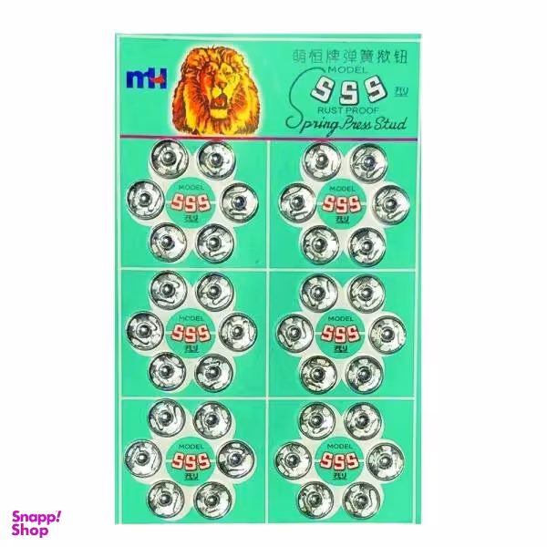 دکمه قابلمه ای کد 555 مدل S100 بسته 36 عددی