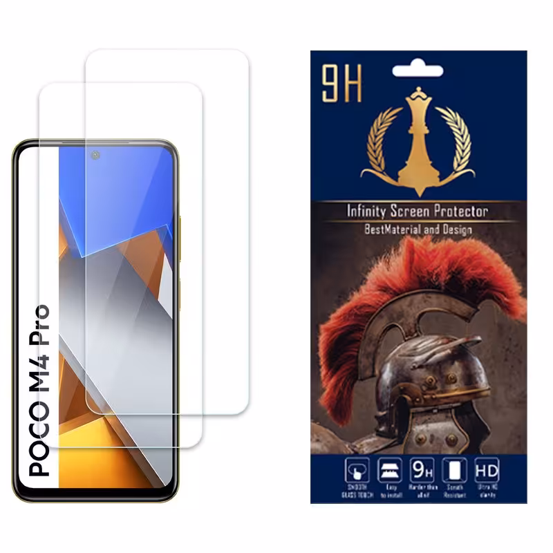 محافظ صفحه نمایش اینفینیتی مدل NANOمناسب برای شیائومی Poco M4 Pro 4Gبسته دو عددی