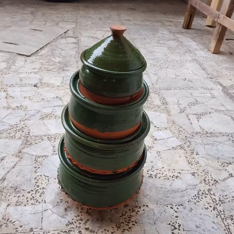 سرویس قابلمه سفالی