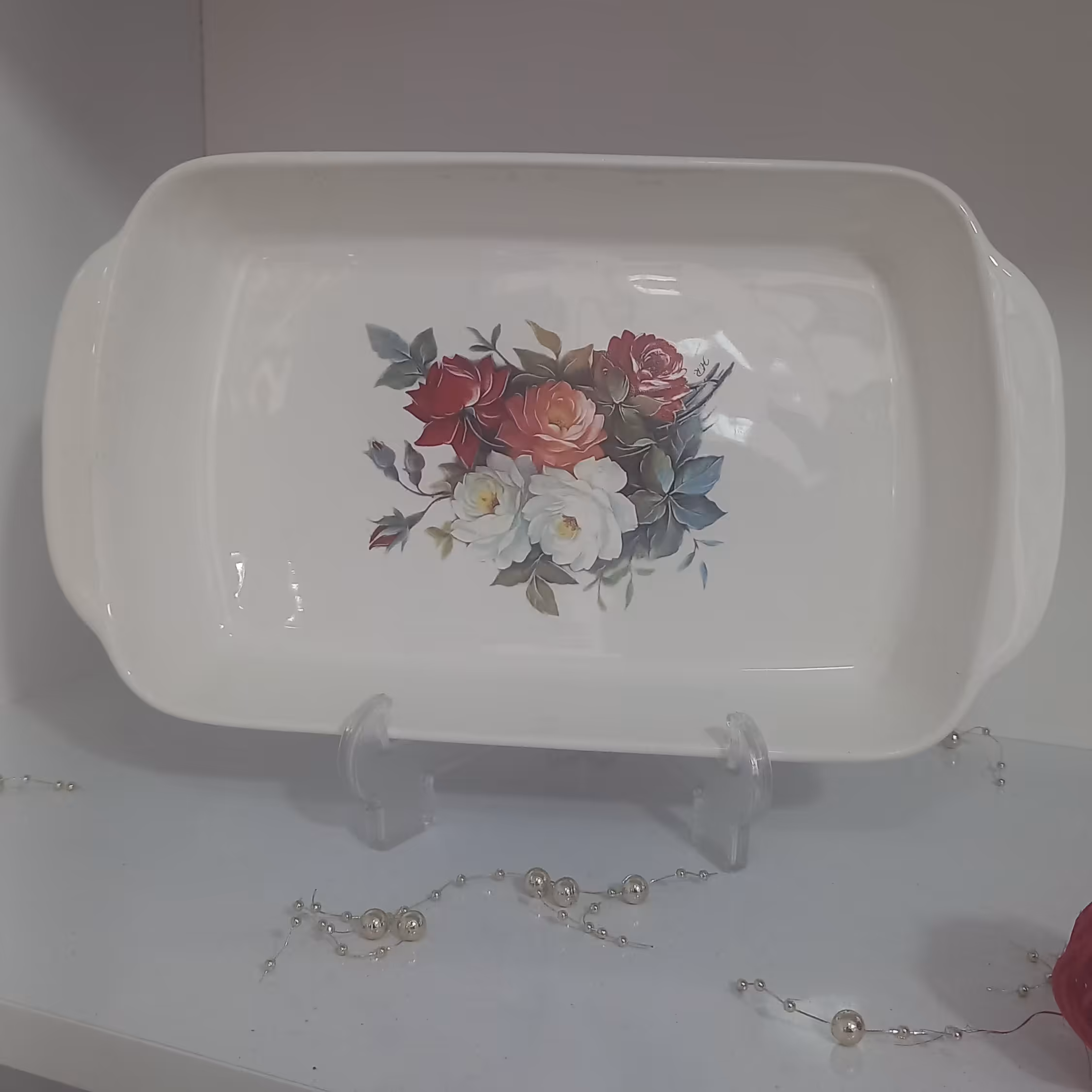 تابه مستطیلی دسته دار 
