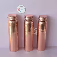 قمقمه مسی زنجان( دو تا باهم ) ، نانو شده  دست ساز ،  ارسال رایگان 