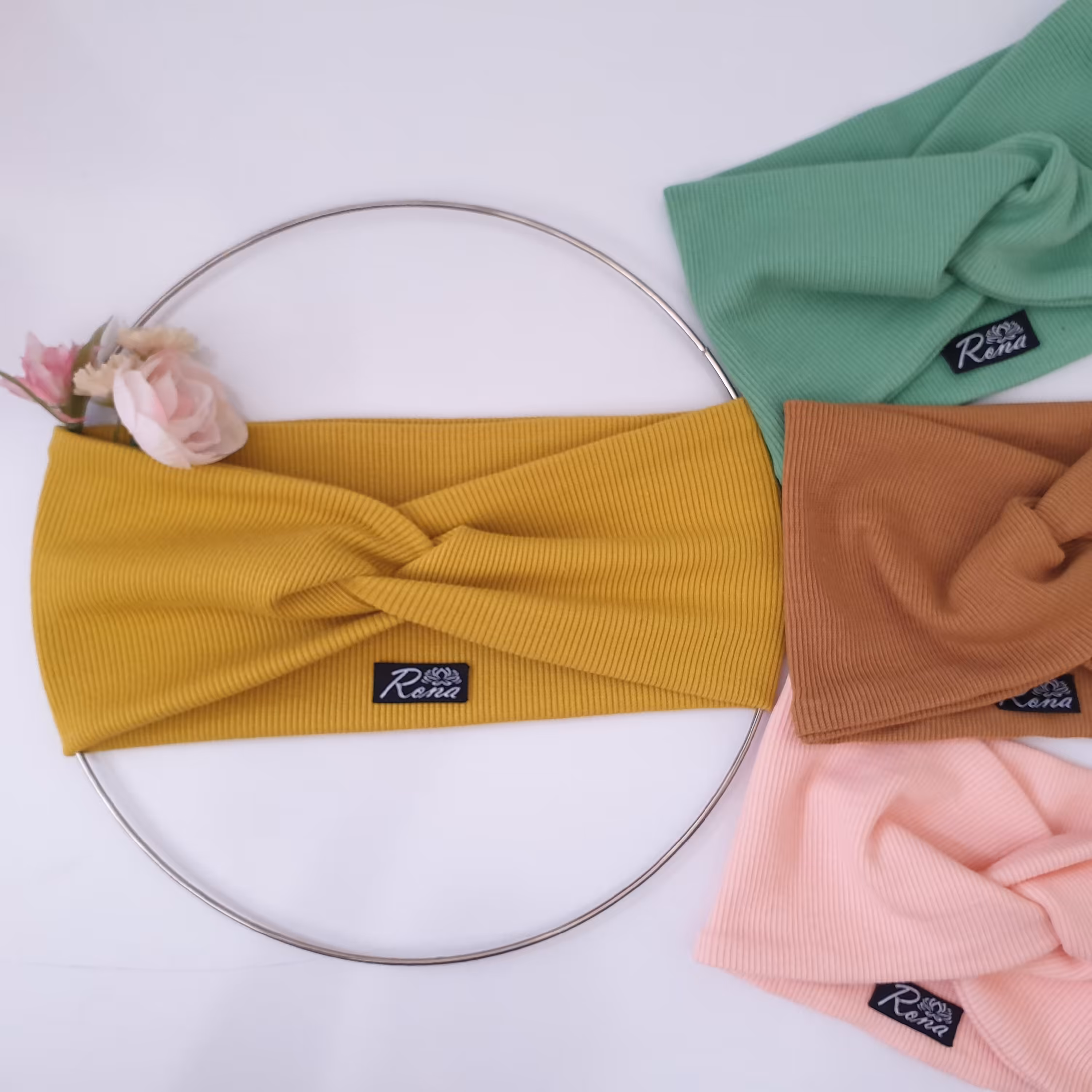 هدبند پیچی پهن با ارسال رایگان در چندین رنگ کشسانی فوق العادهه