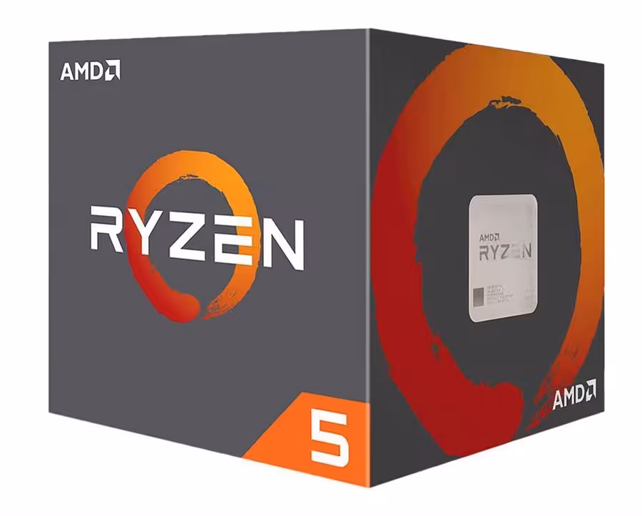 سی پی یو ای ام دی مدل رایزن5 2600 با فرکانس 3.4 گیگاهرتز