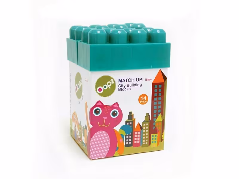 بلوک 14 تکه سگ و گربه oops کد 13112