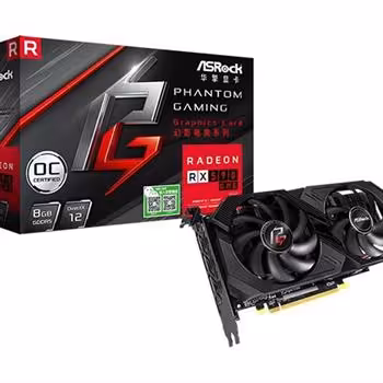 کارت گرافیک گیمینگ ازراک Radeon RX 590 Phantom Gaming OC ظرفیت 8 گیگابایت