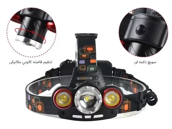 چراغ پیشانی مدل FA_XQ117T6