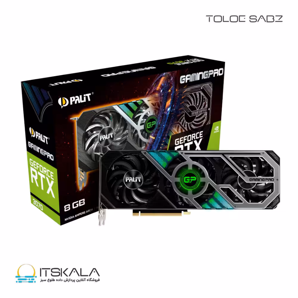 کارت گرافیک پلیت GeForce RTX 3070 GamingPro | ITSKALA