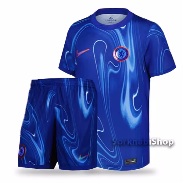 پیراهن و شورت کانسپت چلسی 2024/2025