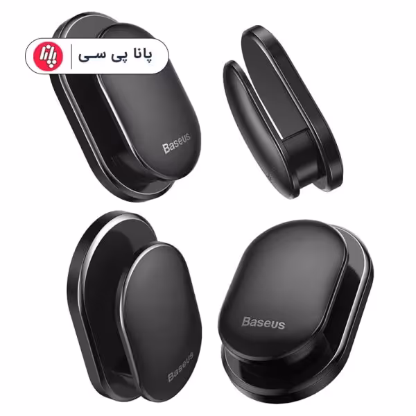 نگهداره عینک و آویز خودرو بیسوس مدل ACGGBK-01