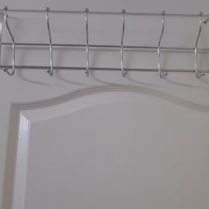 چوب لباسی جا لباسی دیواری رنگ استیل 6 شاخه دوبل ارسال رایگان