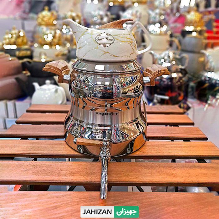 کتری و قوری کروپ ست مدل 201