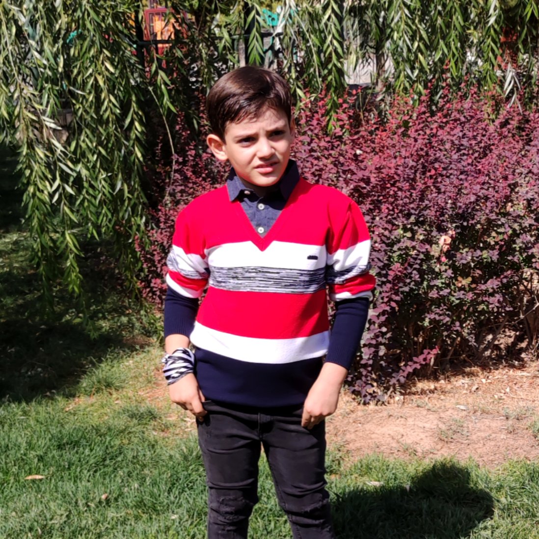 بافت پسرونه زمستانی