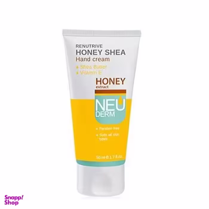 کرم دست نیودرم (Neo Derm) مدل Re Nutrive Honey Shea حجم 50 میلی لیتر