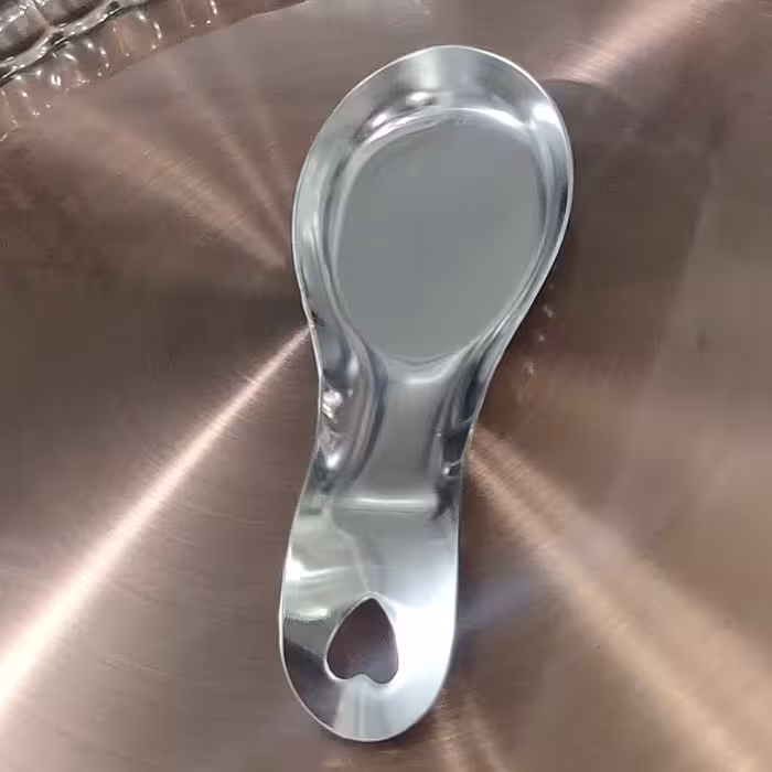 زیر قاشقی استیل مدل قلب _ فروشگاه شیک هوم 