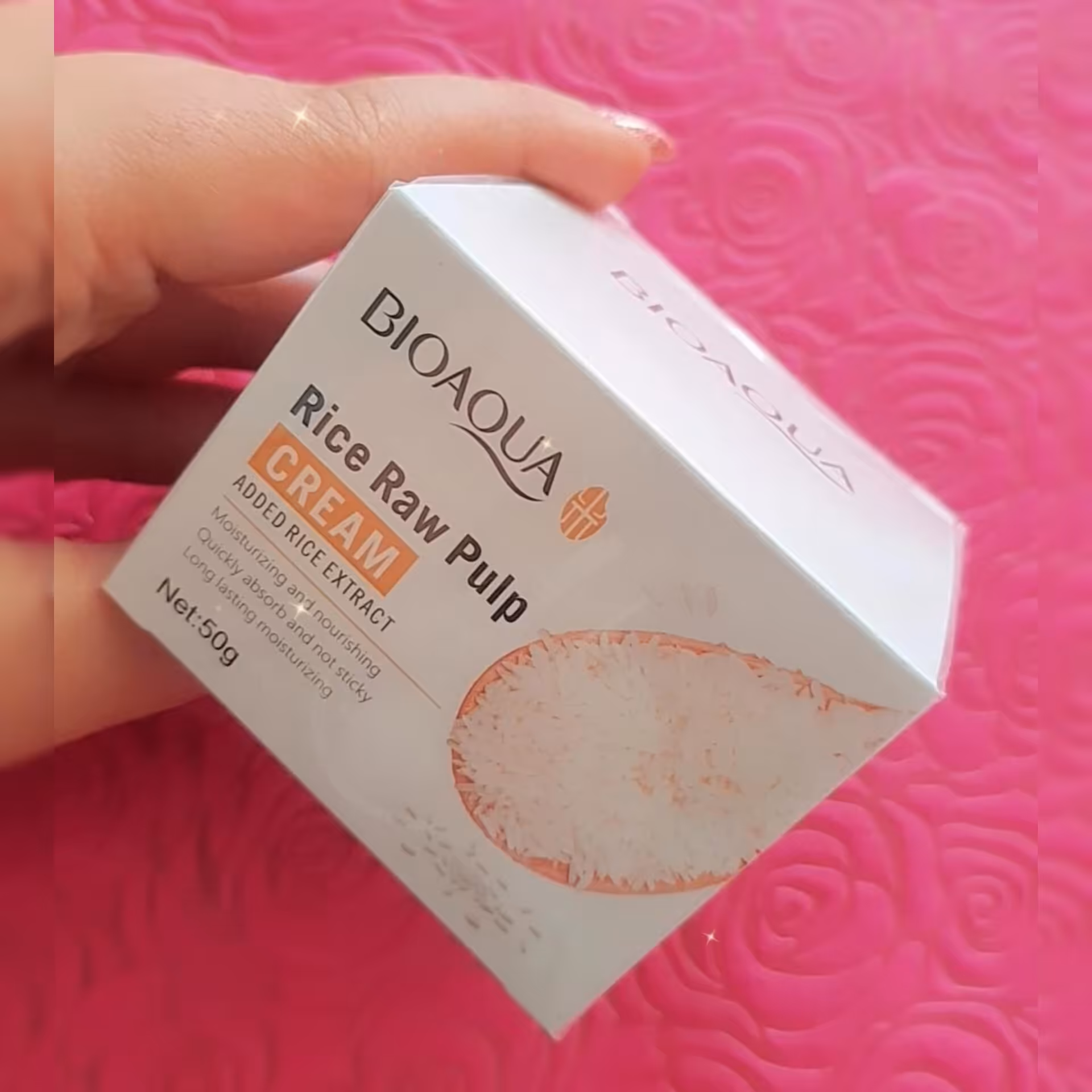 کرم دست و صورت سبوس برنج