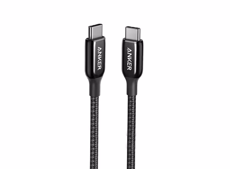 کابل دو سر تایپ سی انکر  Anker A8863H11 Powerline Plus III USB C to USB C 0.9M