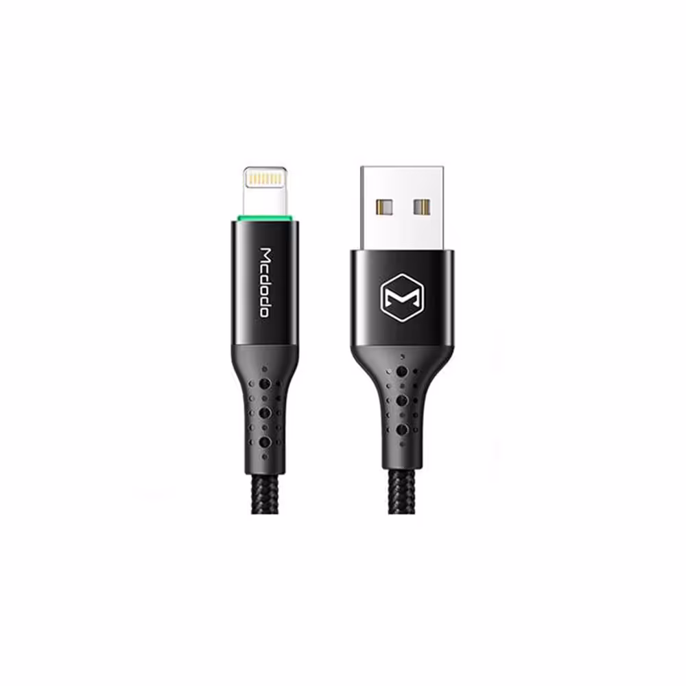 کابل شارژر هوشمند لایتنینگ Mcdodo Auto Power Off Data Cable مدل CA-7410