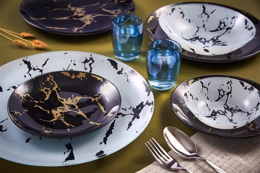 سرویس غذاخوری 25 پارچه آرکوفام طرح موناکو