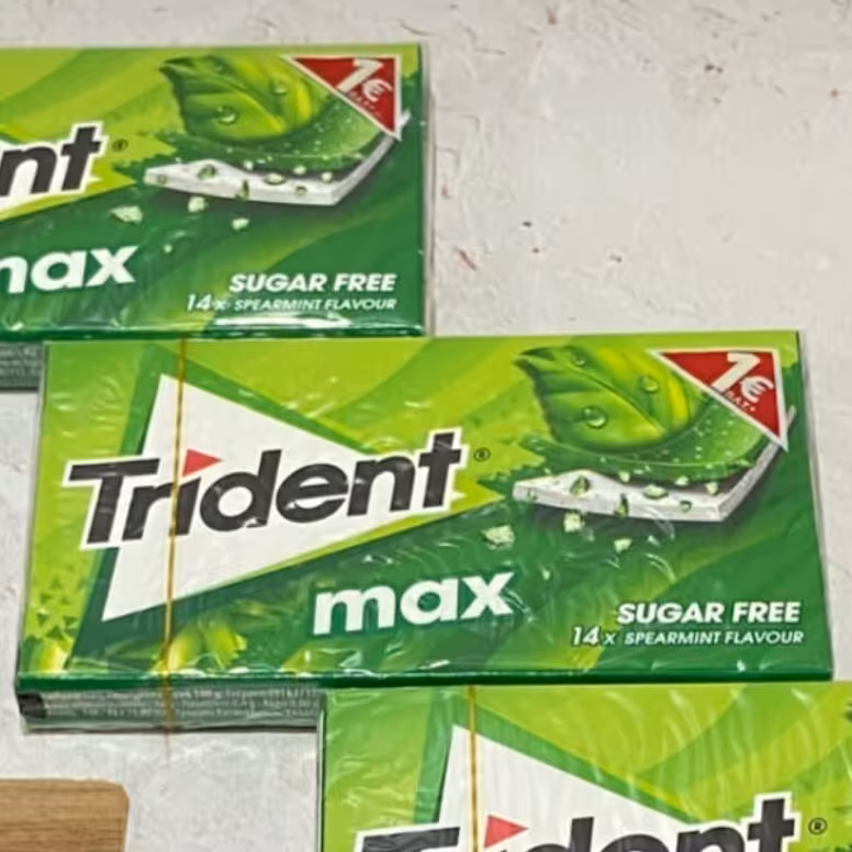 ادامس بدون قند نعناع ملایم مارک تریدنت