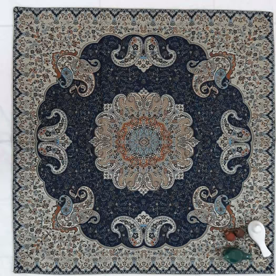 رومیزی مربعی ترمه