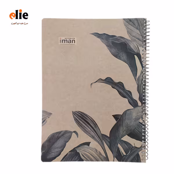 دفتر 100 برگ سیمی ایمان طرح بامبو