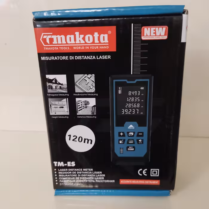 متر لیزری برند ماکوتا باتری خور و فوق العاده  با کیفیت