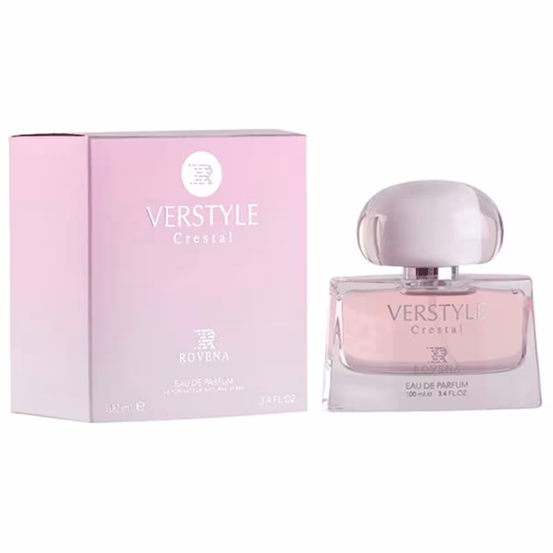 عطر زنانه روونا ورستایل کریستال صورتی Rovena Verstyle crestal