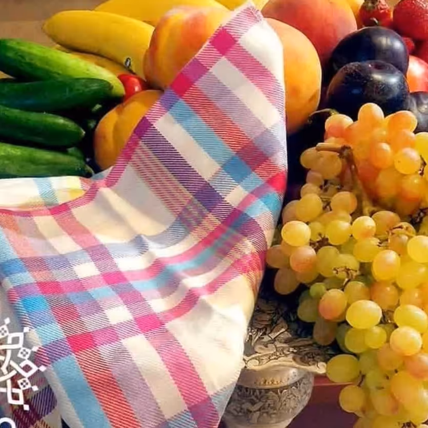 دستمال و حوله دست نخی 