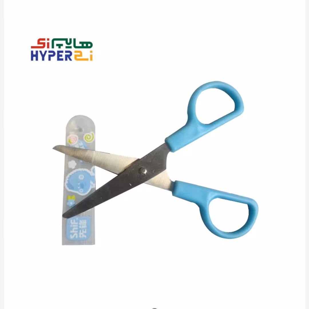 قیچی غلاف دار کودک اوسیس (آبی رنگ)